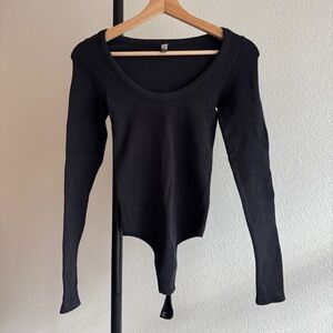 Aritzia ribbed bodysuit